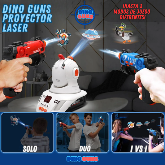DinoGuns® Proyector Portátil Laser